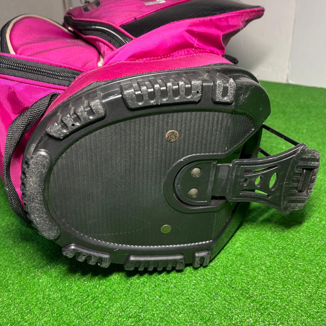 JB1775 LANVIN SPORT レディース キャディバッグ スタンド式