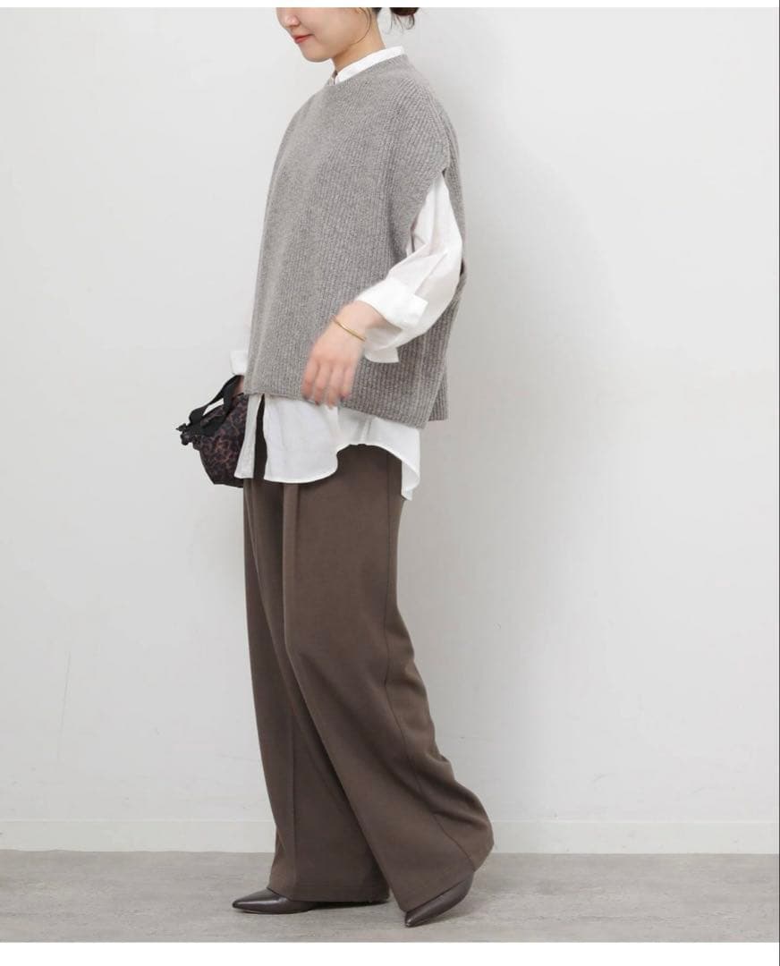 JOURNAL STANDARD relume ハミルトンウール畔ベスト グレー