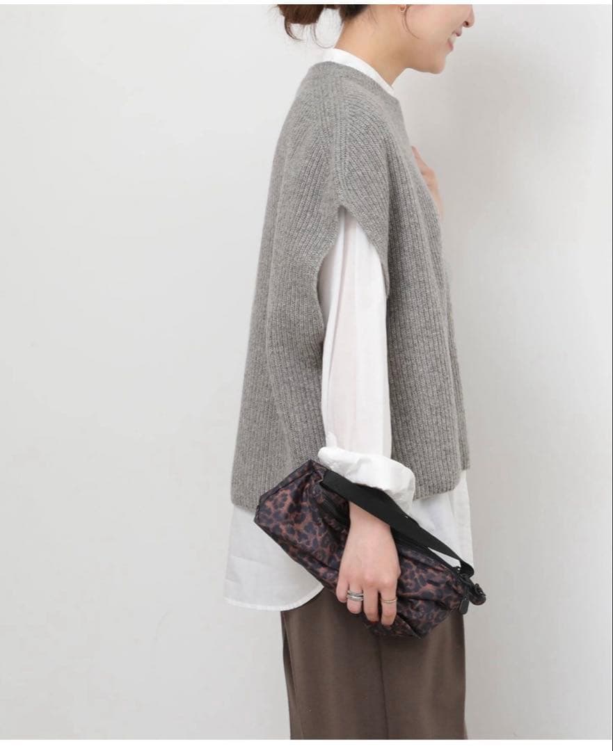 JOURNAL STANDARD relume ハミルトンウール畔ベスト グレー