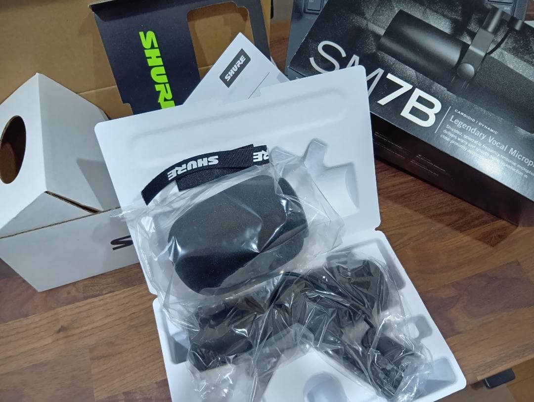 Shure SM7B ダイナミックマイク