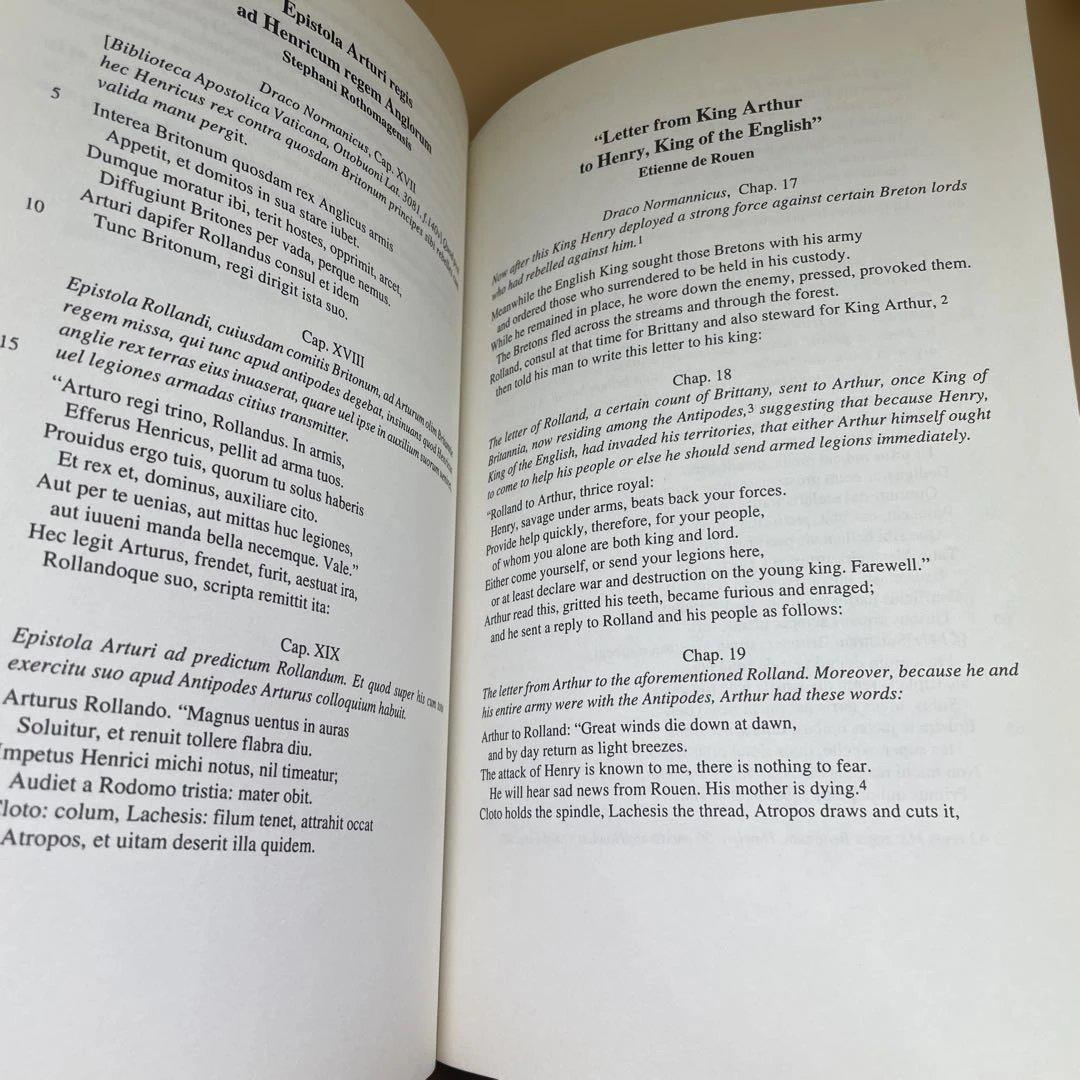 アーサー王物語　洋書　Latin Arthurian Literature
