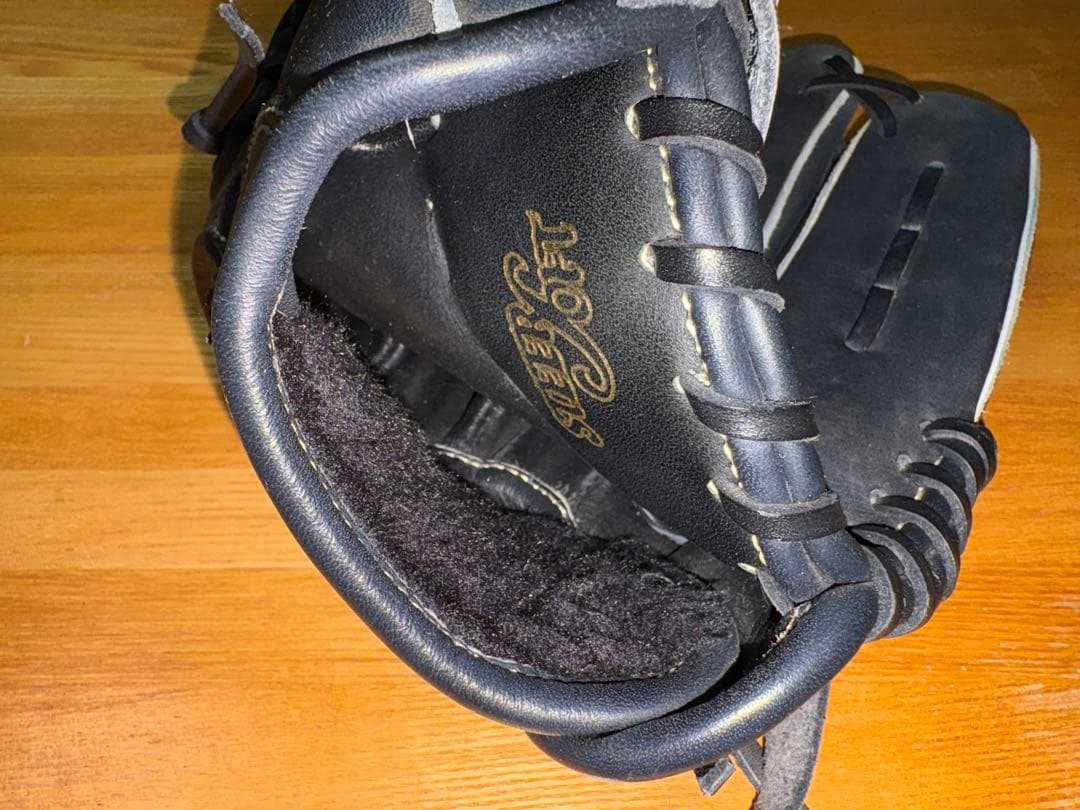 Mizuno 軟式グローブ 紺　イチローモデル