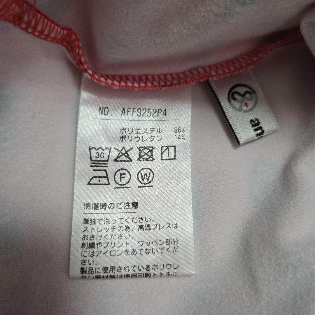 ゴルフウェア【アンパスィ】and per se アイウェア柄 レッドシャツ