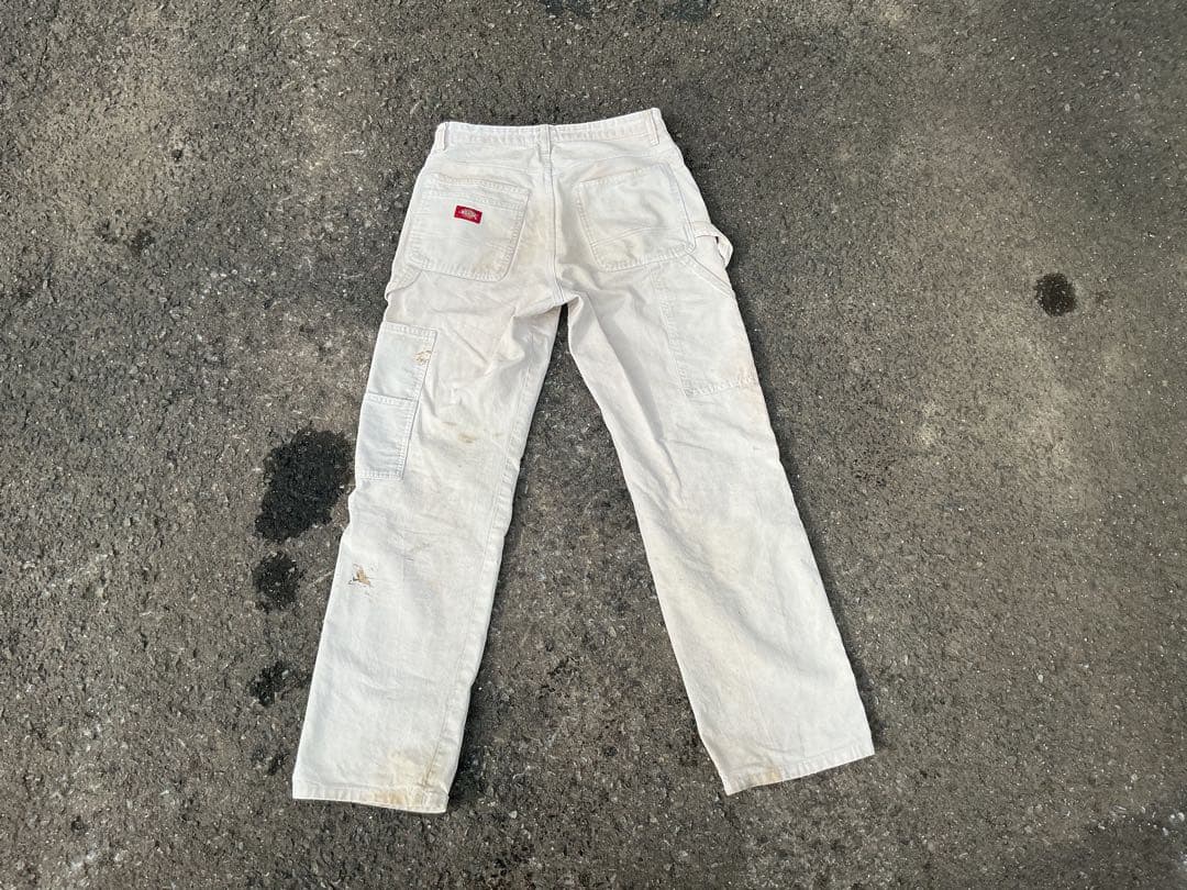 Dickies ホワイトペインターパンツ