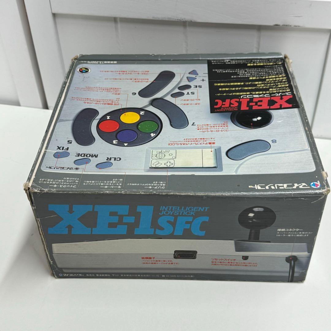 マイコンソフト　XE-1 SFC インテリジェント　ジョイスティック　スーファミ