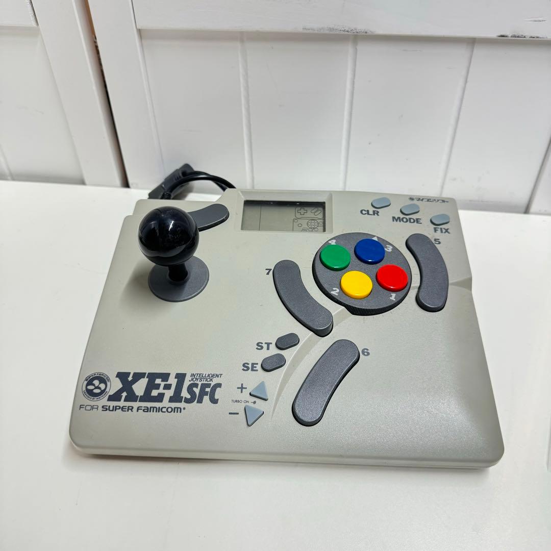 マイコンソフト　XE-1 SFC インテリジェント　ジョイスティック　スーファミ
