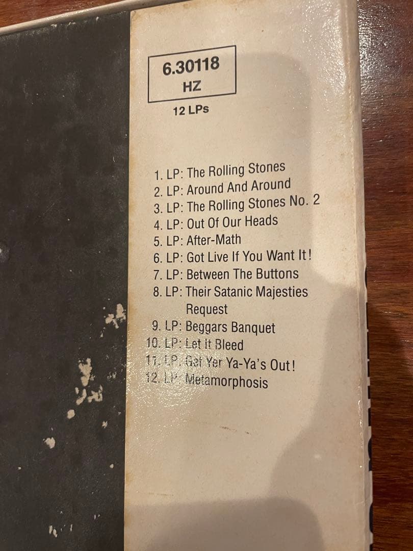 The Rolling Stones The Story 12LPセットドイツ盤