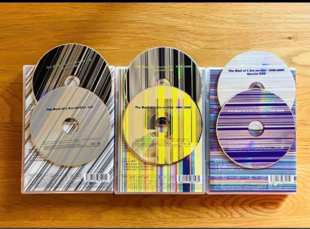 【3枚セット】L'Arc〜en〜Ciel ラルク 初回盤3巻 まとめ売り