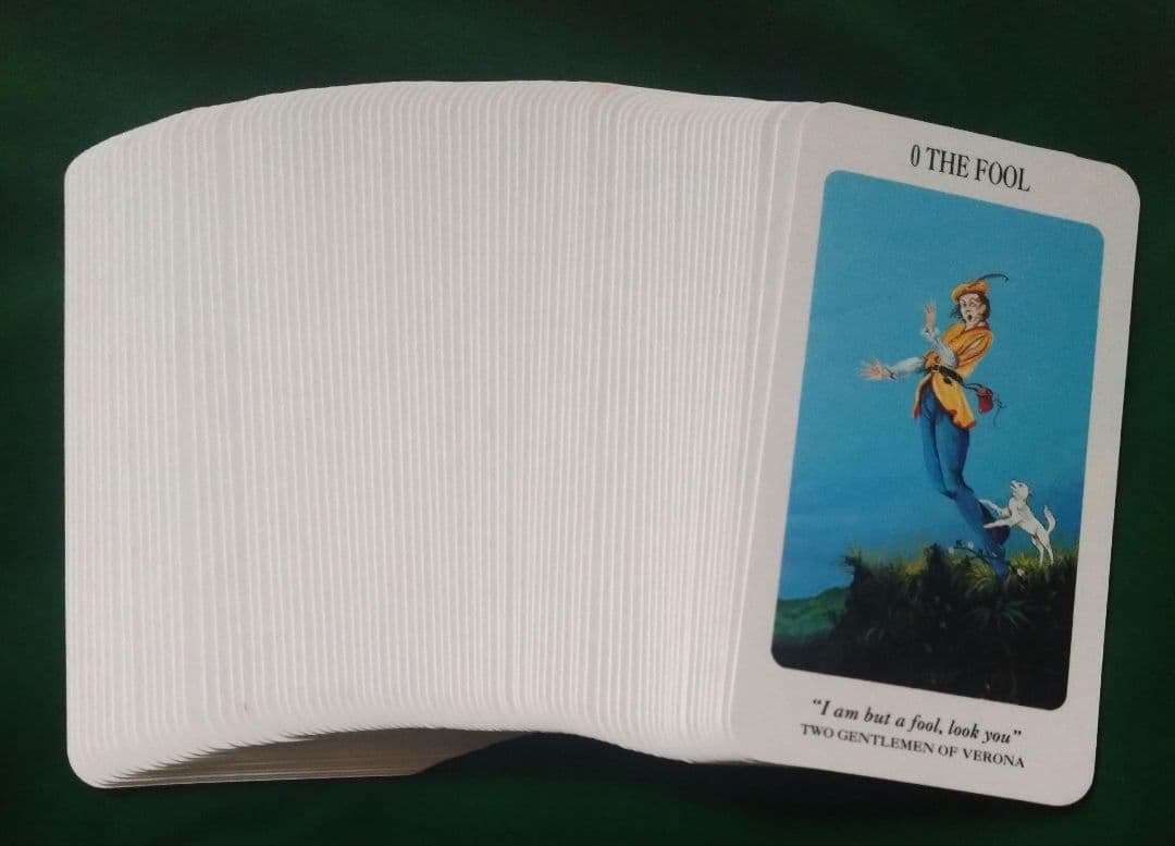 【絶版】Shakespearian Tarot シェイクスピアのタロットカード