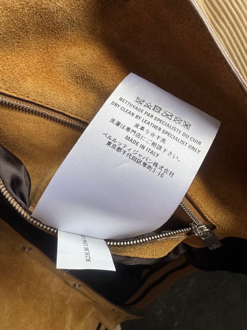 Berluti ベルルッティ レザージャケット 超美品　激レア　定価85万円