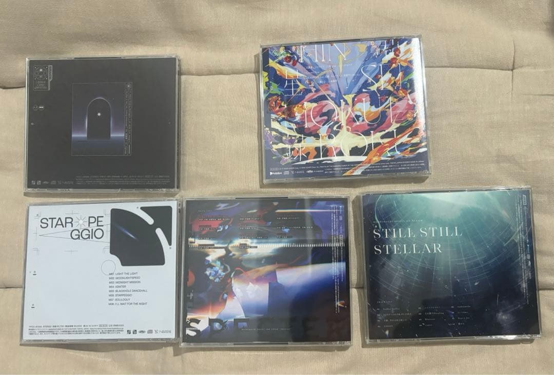 星街すいせいアルバム3枚+ミドグラアルバム3枚セット CD