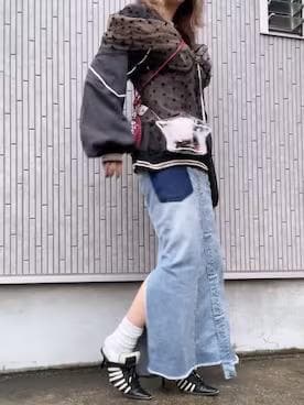 今日だけ売切‼️maison special レイヤード チュール リボンベスト
