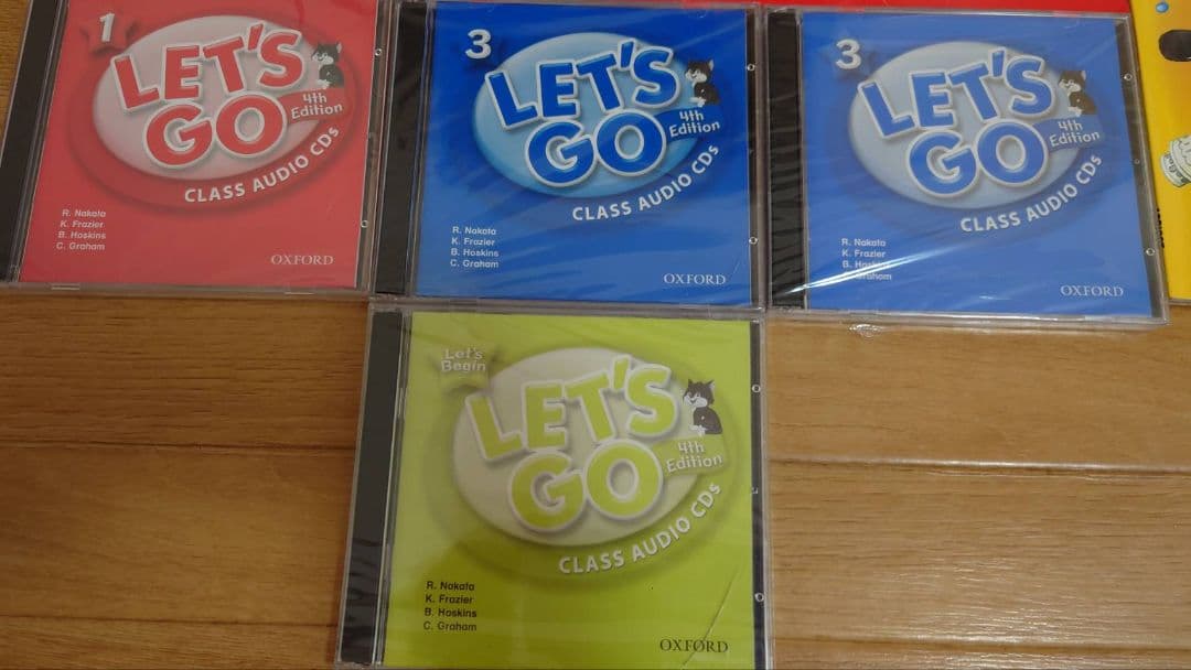 Let's Go 英語学習教材セット CD付き 他