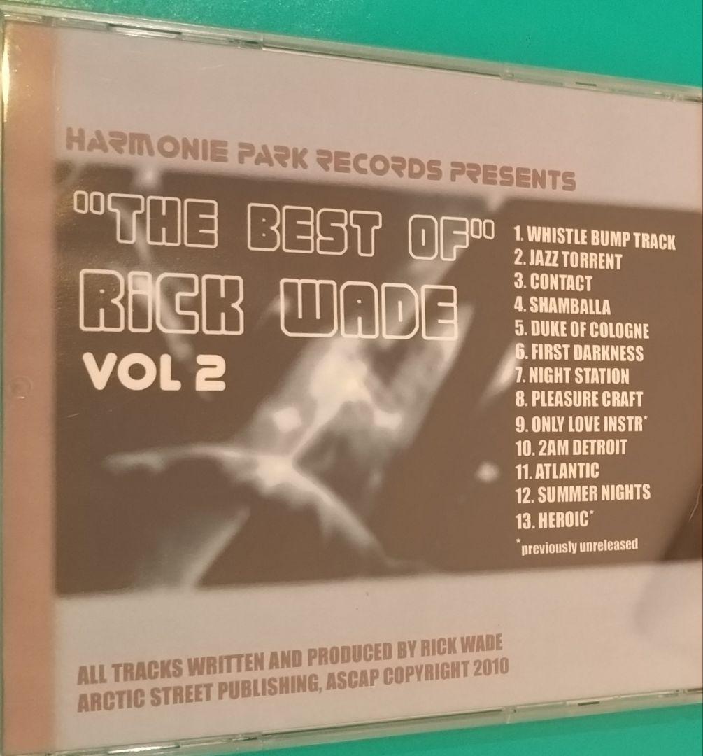 洋楽 THE BEST OF RICK WADE VOL.1&2 DEEP HOUSE