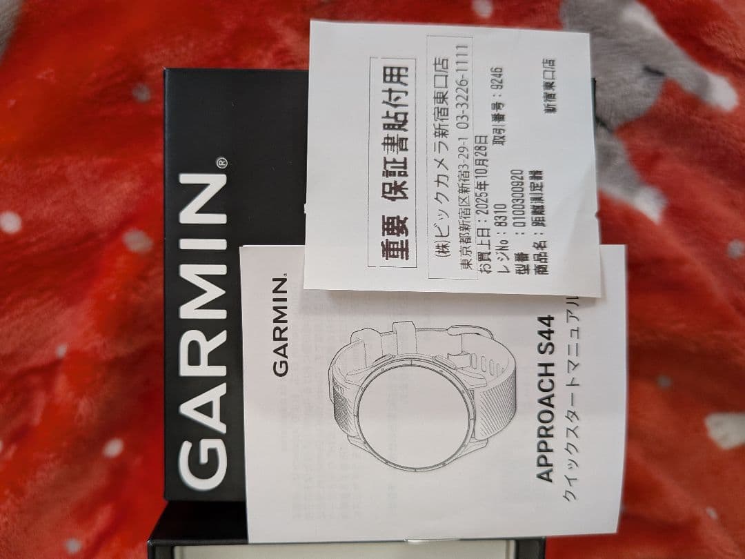 Garmin Approach S44 ゴルフ GPSナビ