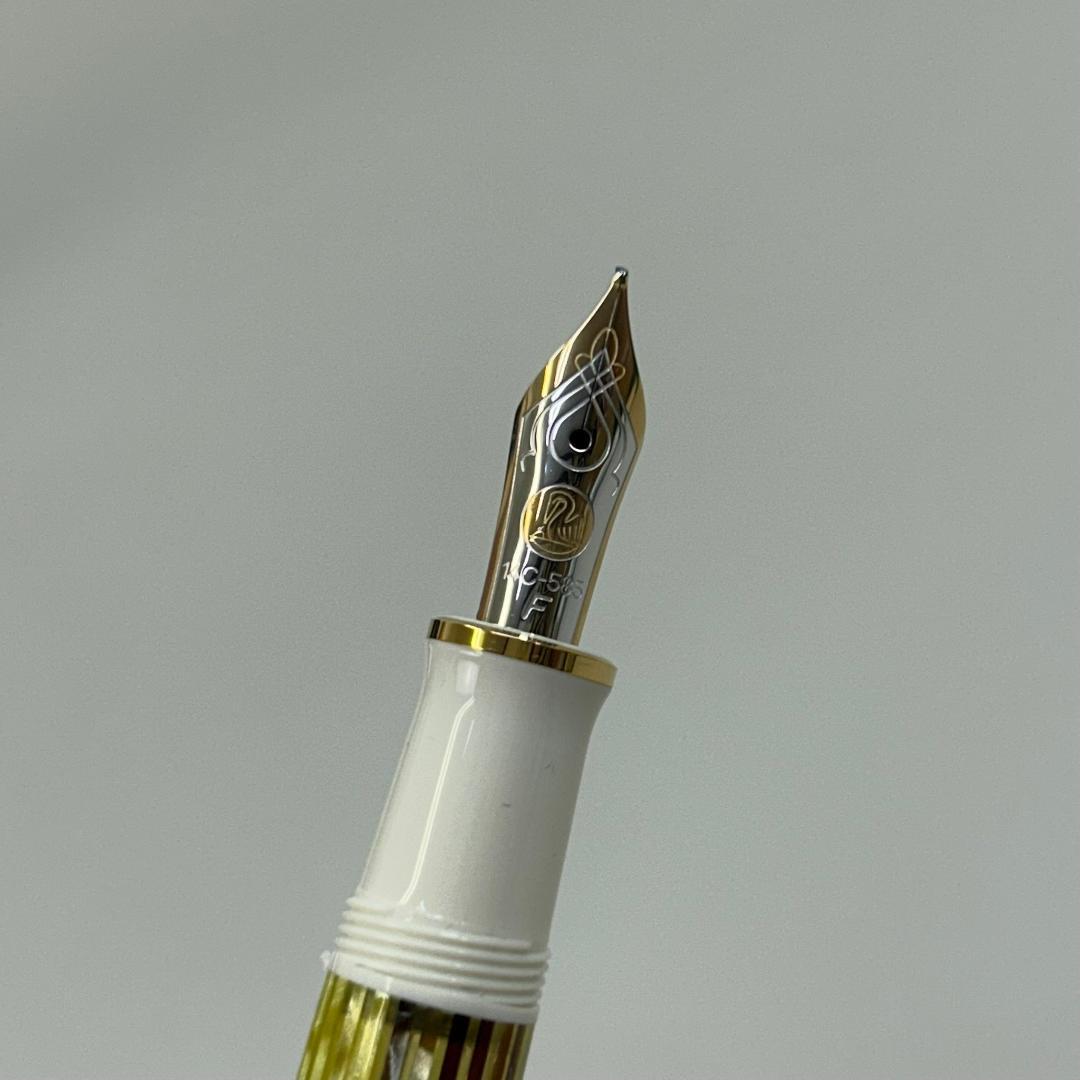白*集様 未使用 Pelikan 万年筆 スーベレーン 14C-585 インク