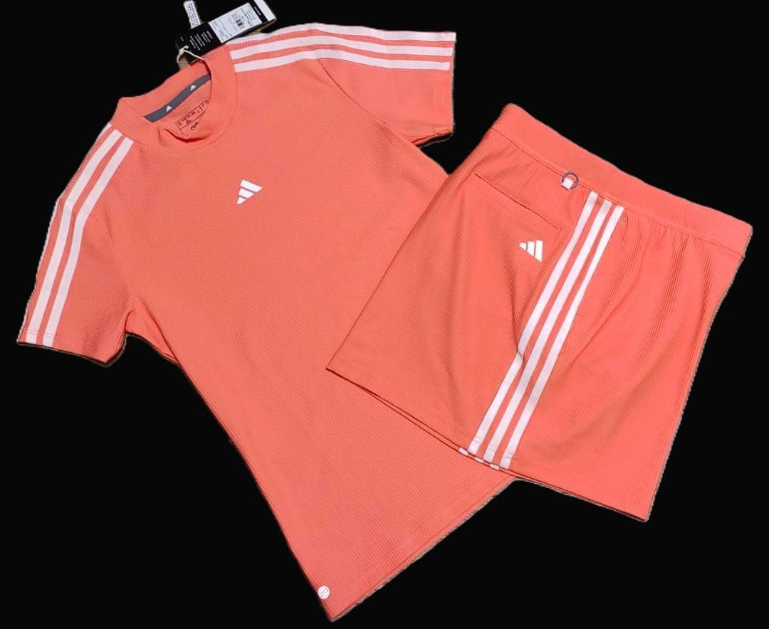 ✨シーズン到来‼️⭐adidas ★スカート＆モックシャツ セットアップ新品S