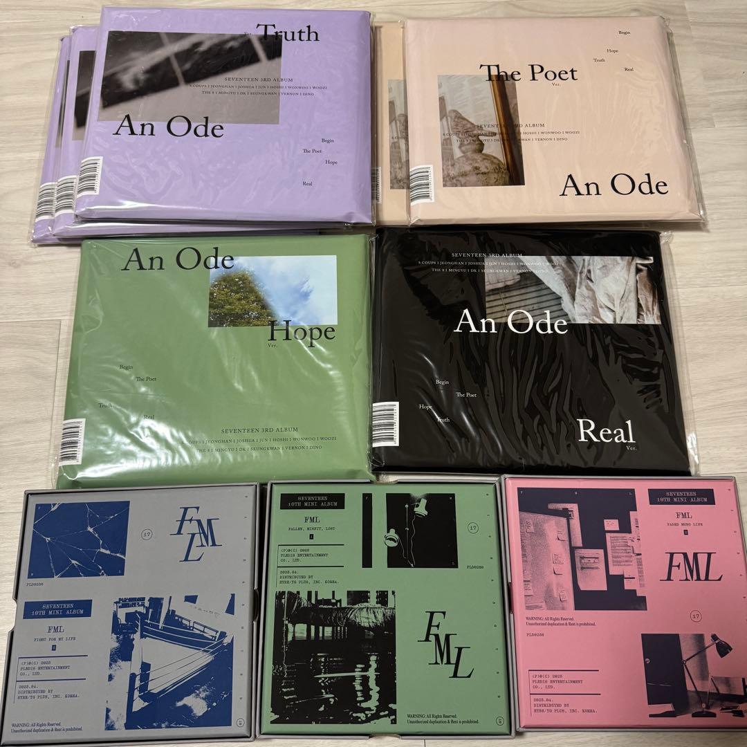 SEVENTEEN まとめ売り セブチ CD アルバム ヘンガレ