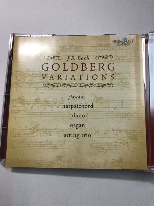 J.S.バッハ:ゴールドベルク変奏曲 色々な楽器の演奏による CD, インポート