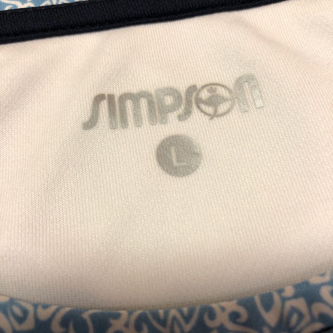 SINPSON シンプソン レディース テニスウェア ワンピース ライトブルー