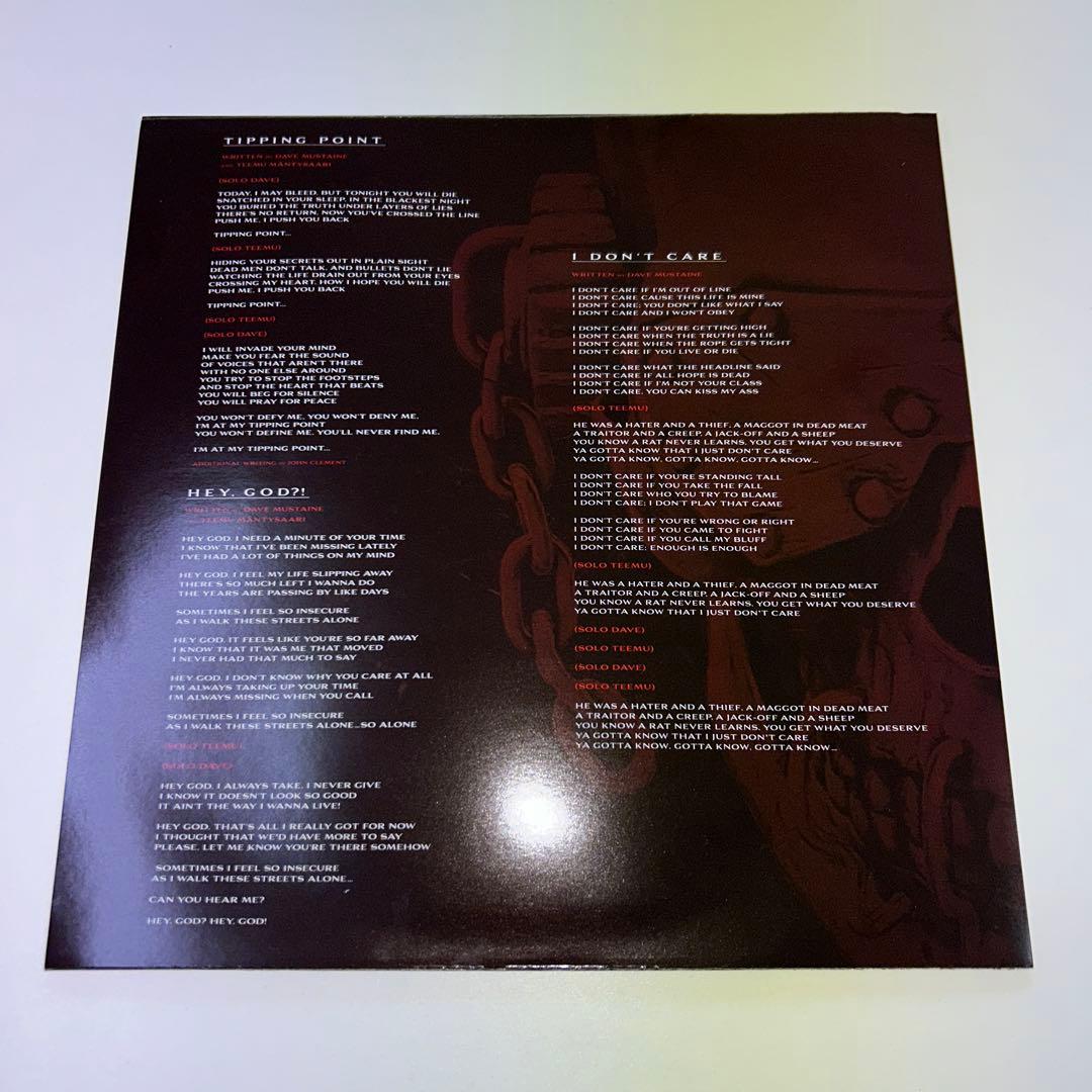 MEGADETH 限定 LIQUID 2LPレコード メガデス