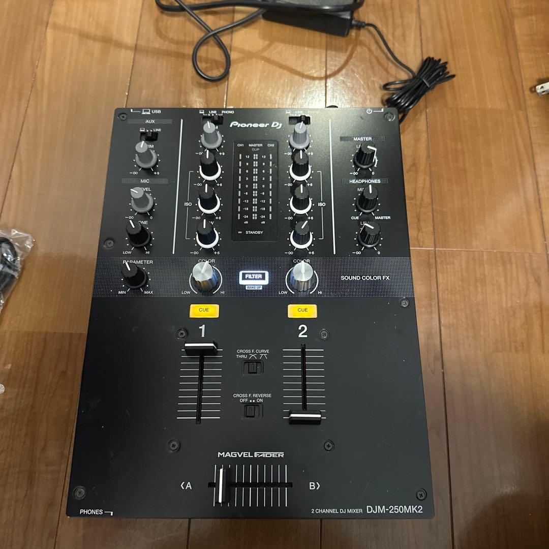 Pioneer DJ DJM-250MK2 2チャンネルミキサー
