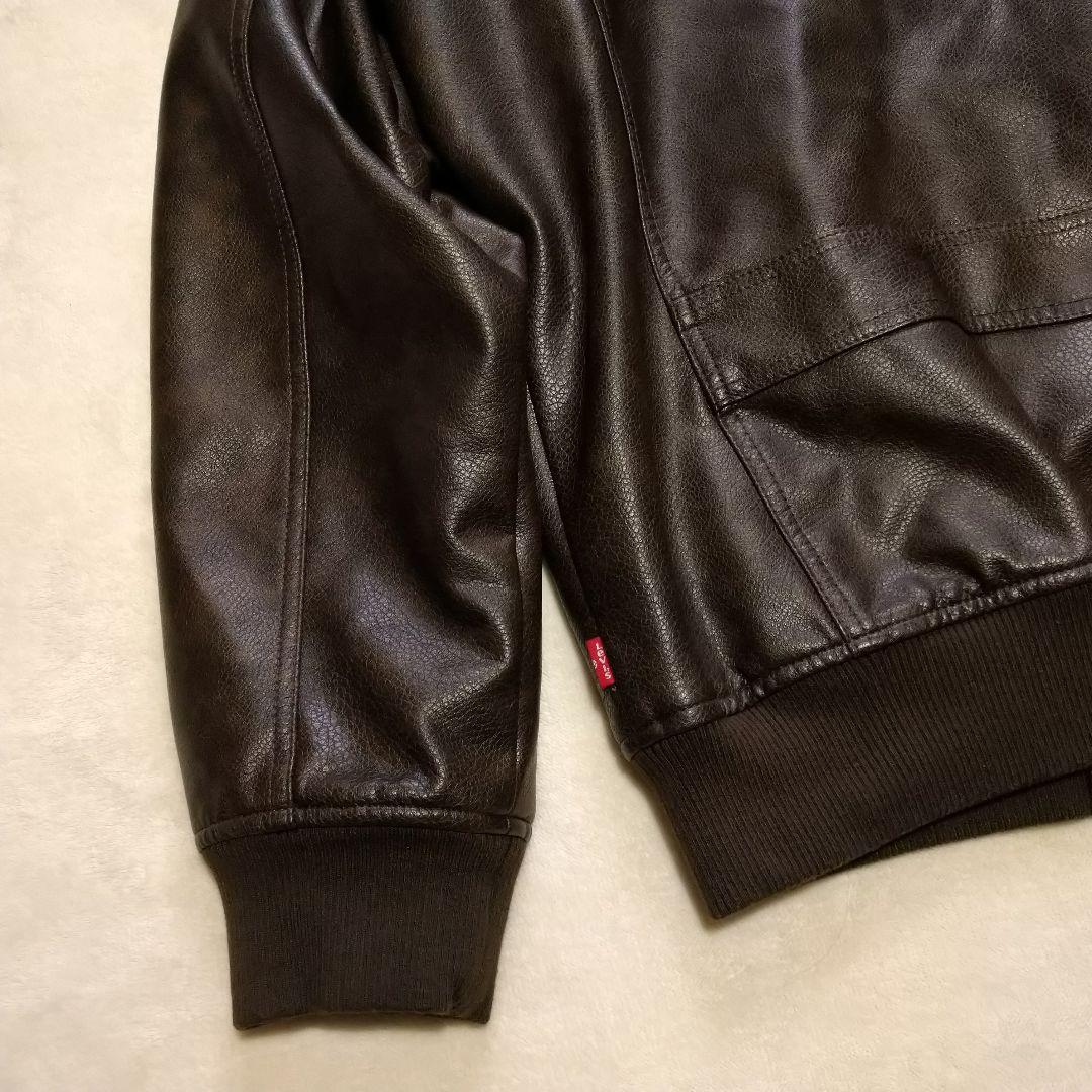 ジャケット・アウター Levi's PU Leather Bomber Jacket