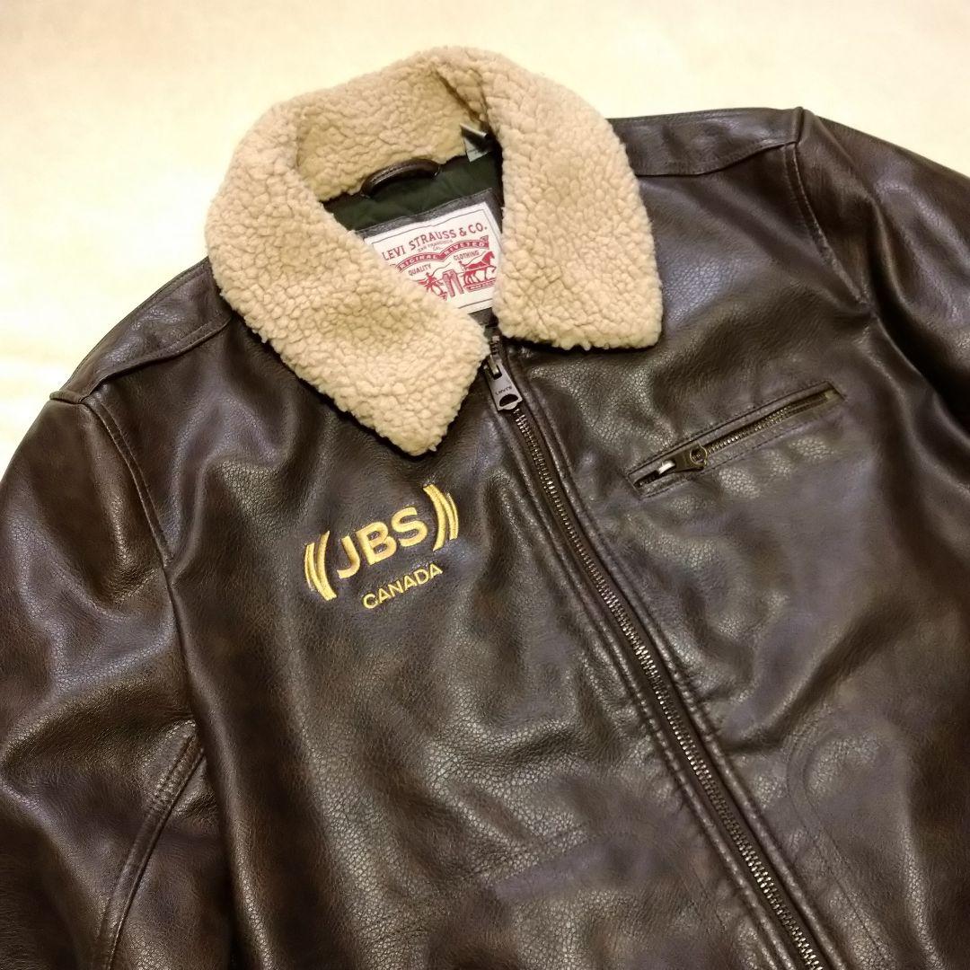 ジャケット・アウター Levi's PU Leather Bomber Jacket