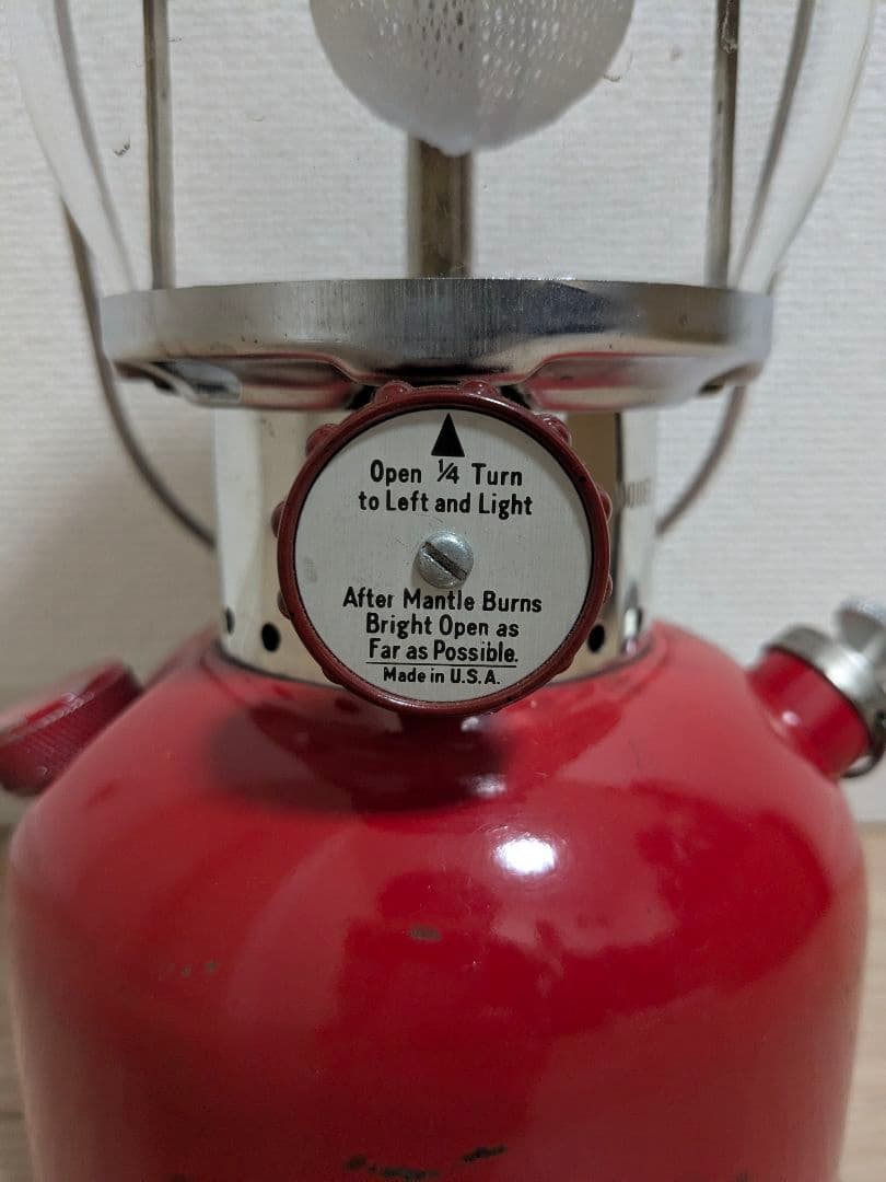 Coleman コールマン 200A 1971年11月製 ランタン ケース付