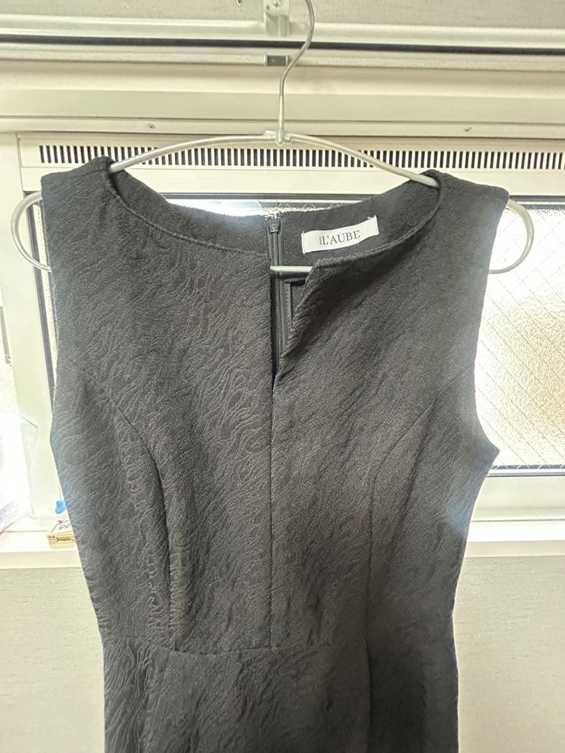 留鳥※10cm丈詰め Keyneck Jacquard Dress