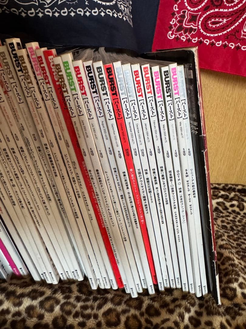 BURSTバースト雑誌全号 コンプリートセット+α tattoo 欠けなし