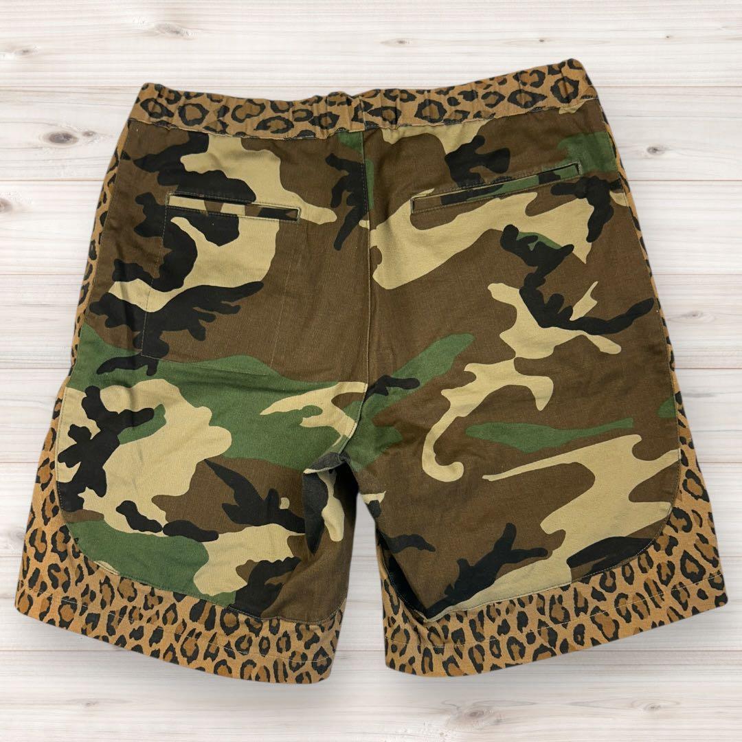 ユニフォームエクスペリメント 豹×カモフラ ハーフパンツ ゴルフ SOPH ソフ