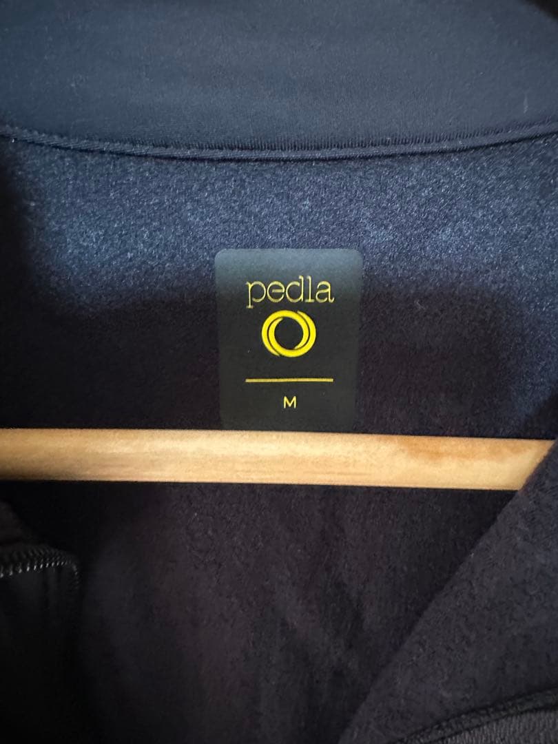 pedla サイクルジャージ M 黒 冬用