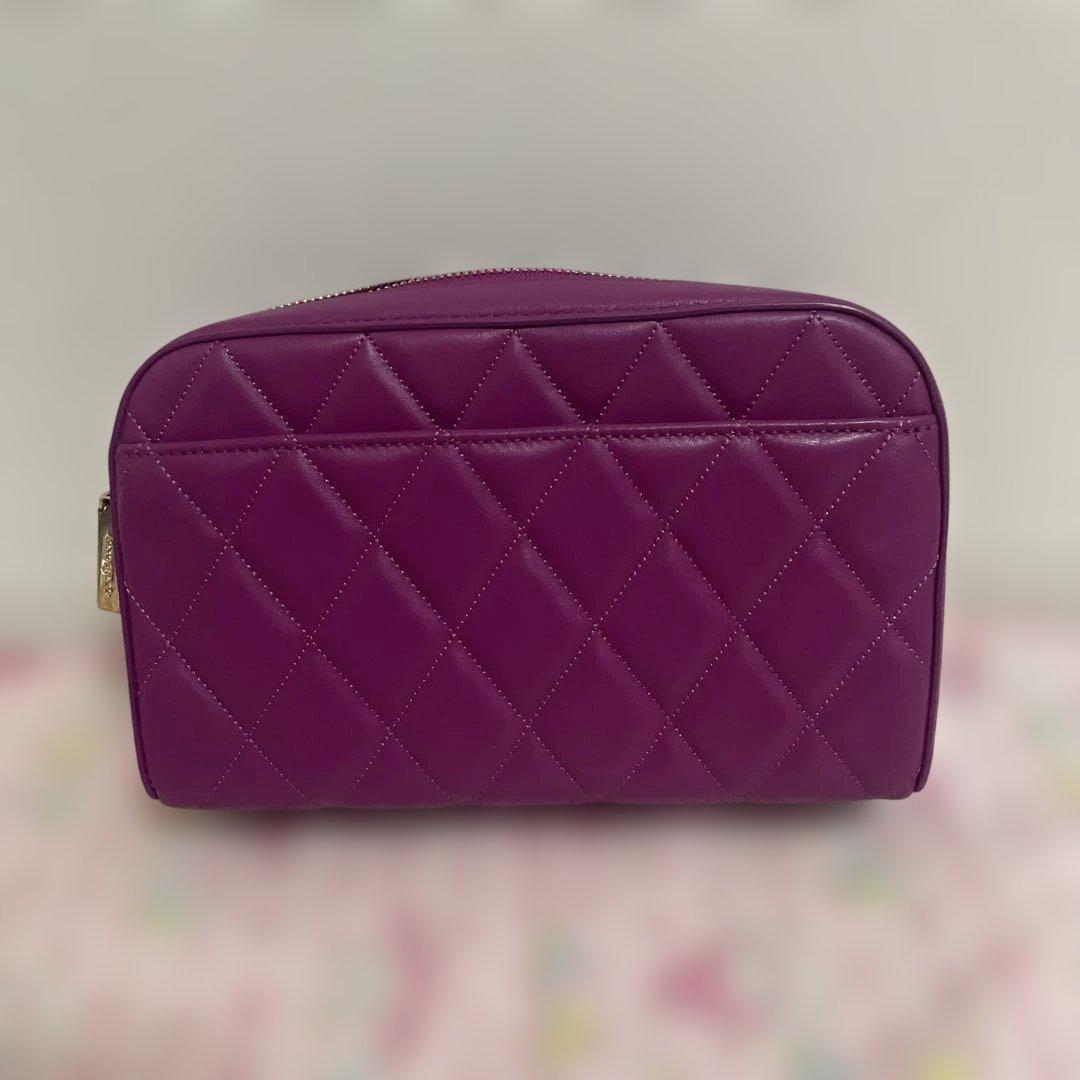 ☆新品☆kate spadeパープル キルティング ショルダーバッグ