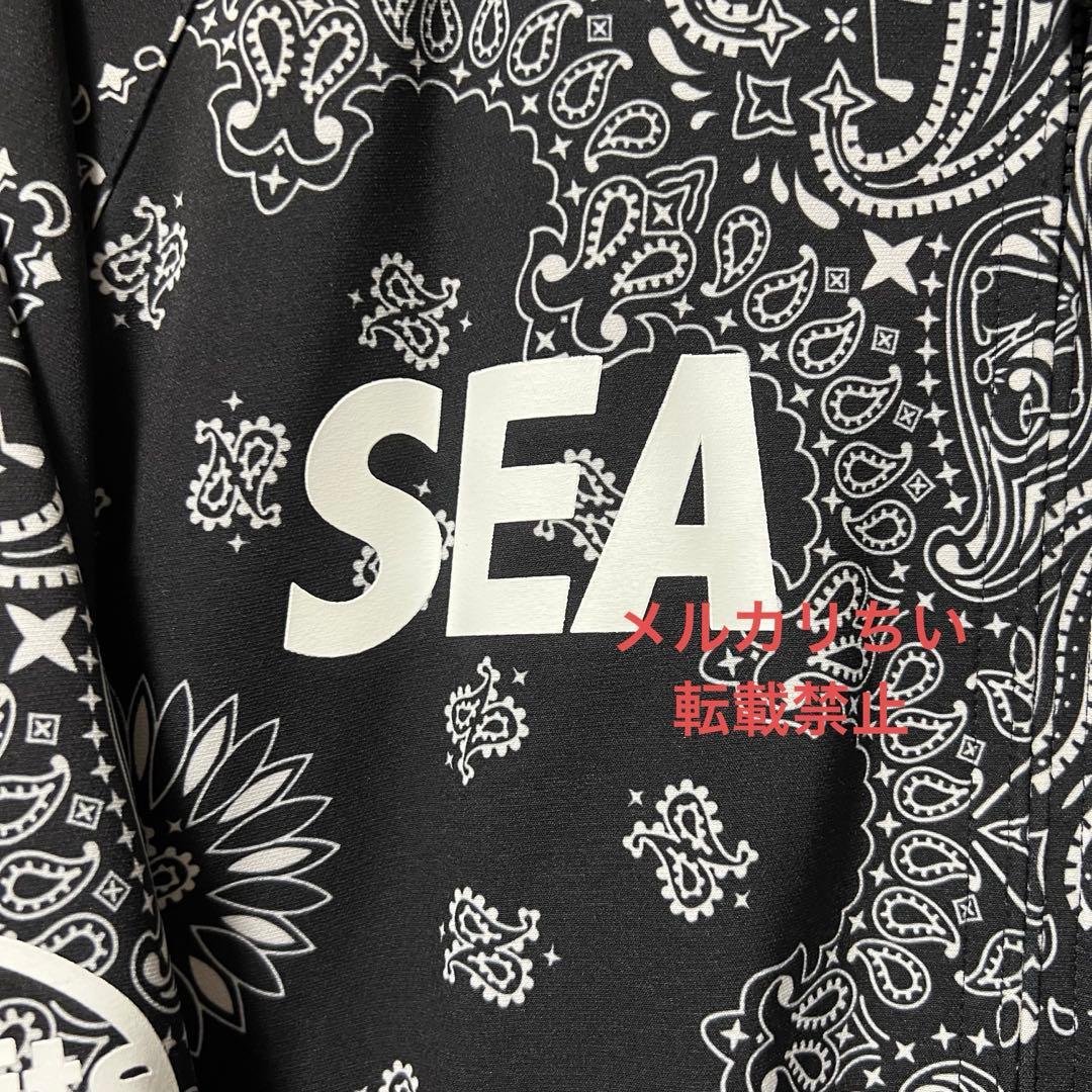 【完売品】 WIND AND SEA × FR2 GOLF ペイズリー パーカー
