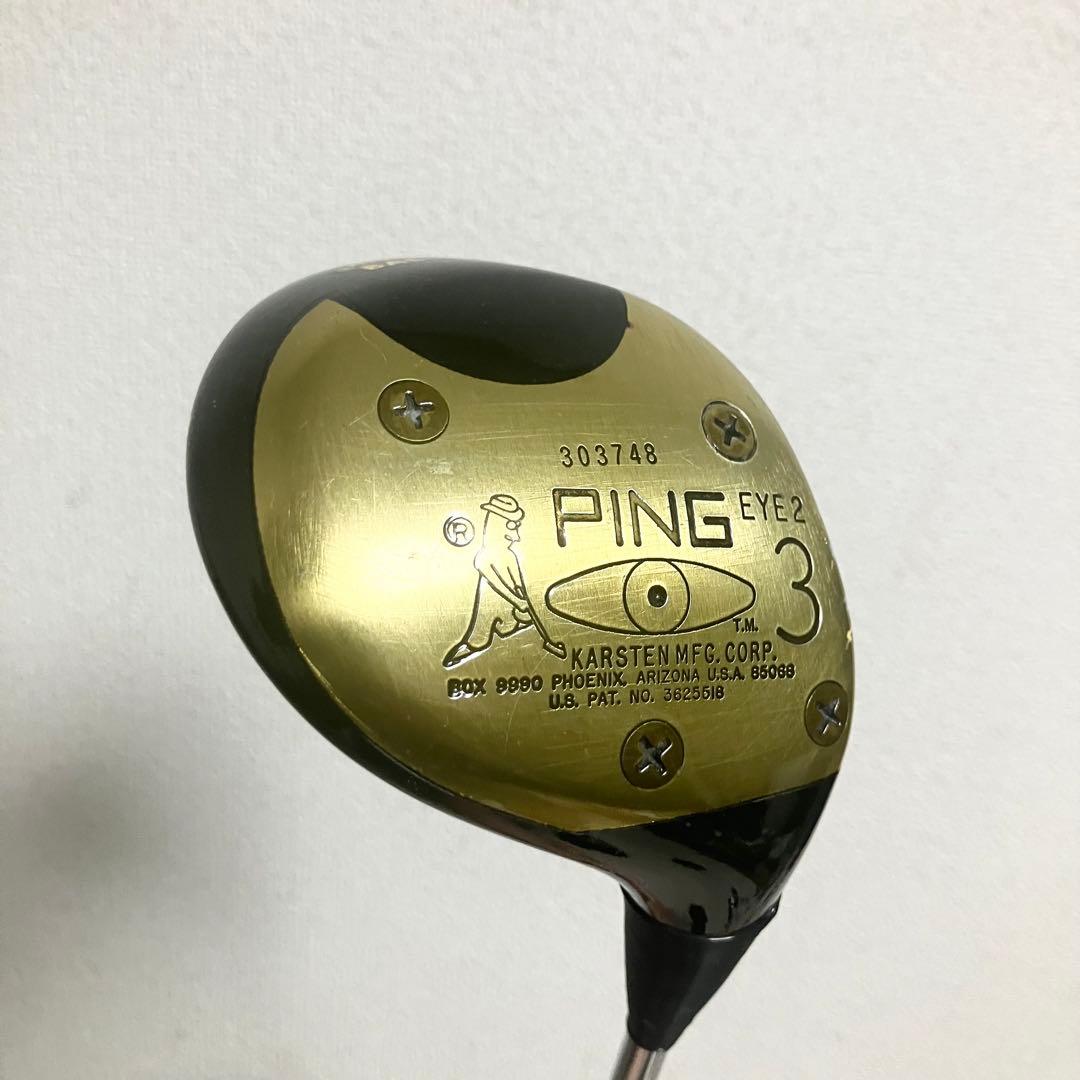 【レア/良品】グリップ新品/PING EYE2 ピン フェアウェイウッド3w