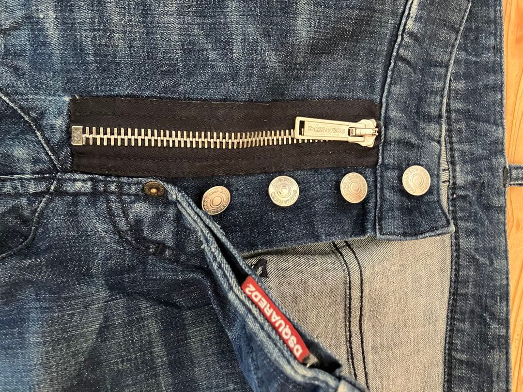 DSQUARED2 バイカー　ビックジップ