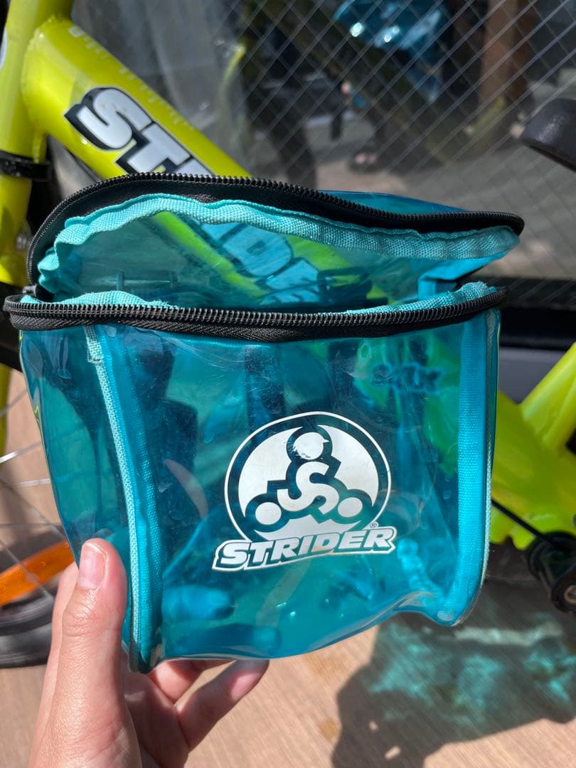 STRIDER ストライダー 14x LIME YELLOWグリップカスタム