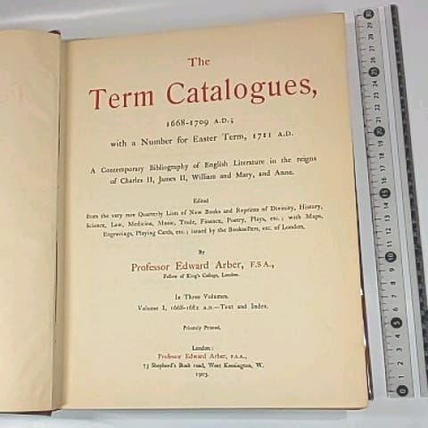 ザ　ターム 　カタログズ.　著者直筆サイン入り. 出版数限定書籍