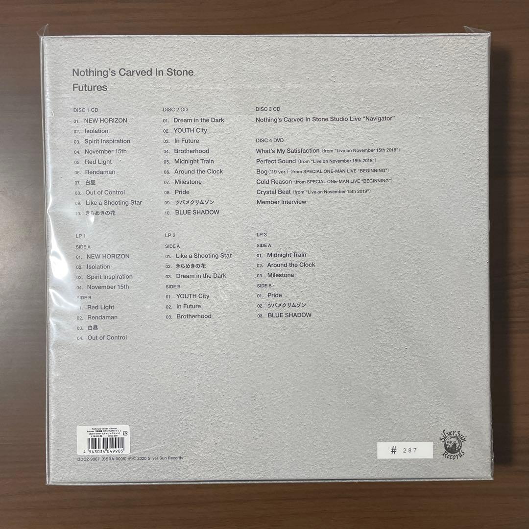 Nothing's Carved In Stone「Futures(豪華盤)」
