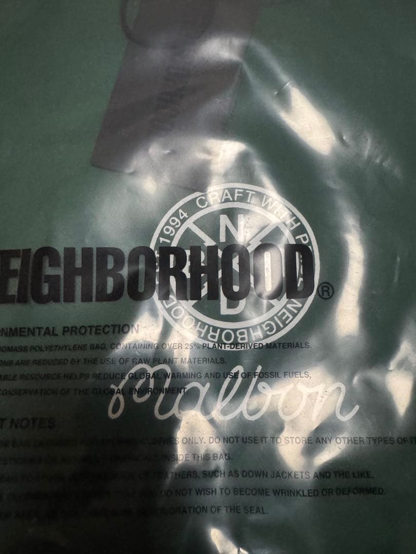 neighborhood X MALBON GOLF . TEE SS Lサイズ