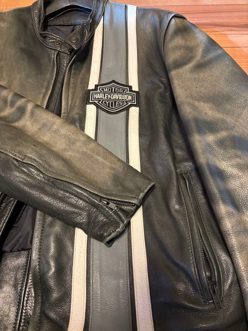 今だけHarleyDavidsonレザージャケットライダースハーレイバイクウェア