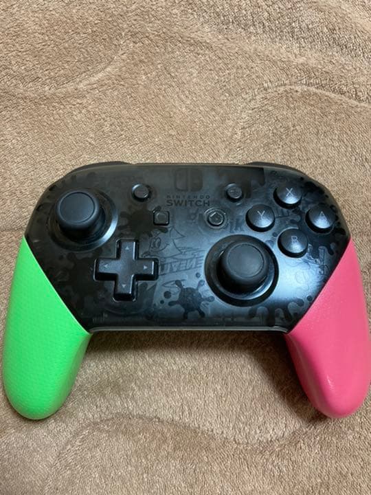『ジャンク品』Switchプロコントローラー　プロコン　スプラトゥーン2