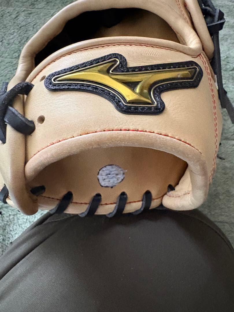 Mizuno 軟式グローブ ベージュ大人用