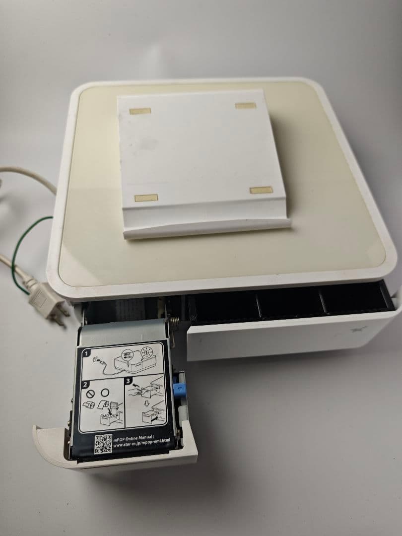 【Bluetooth対応】mPOPレジ スター精密 POP10 WHT JP