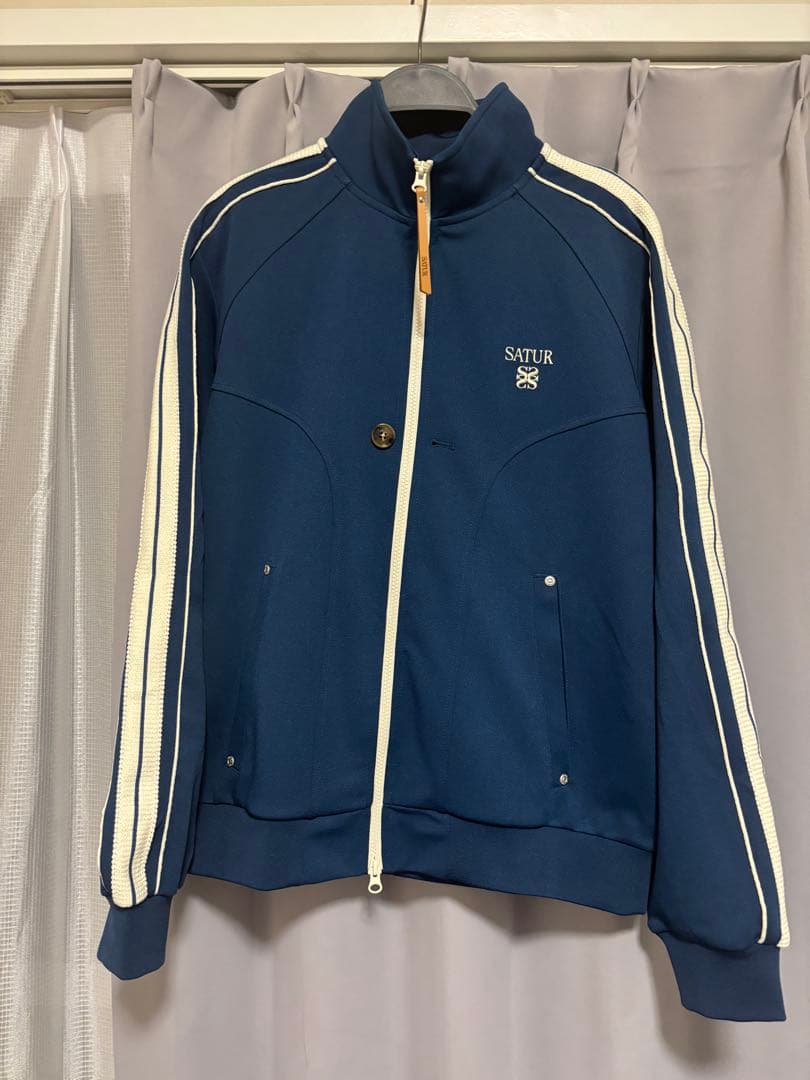 【新品タグ付き】韓国 SATUR セター トラックジャケット ブルー L