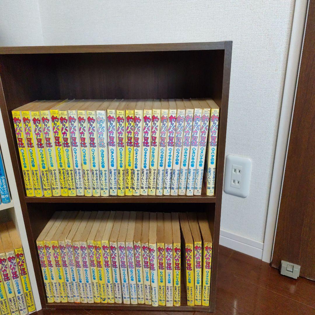 釣りバカ日誌1巻〜103巻全巻セット。 番外編全12巻、新入社員浜崎伝助3巻