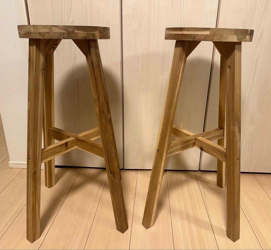 IKEA スコグスタ70センチ　2脚セット