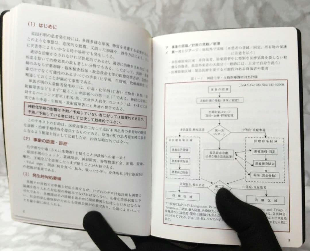 特殊災害対処ハンドブック 2003 本 中毒 化学剤 生物剤 放射線障害 第2版