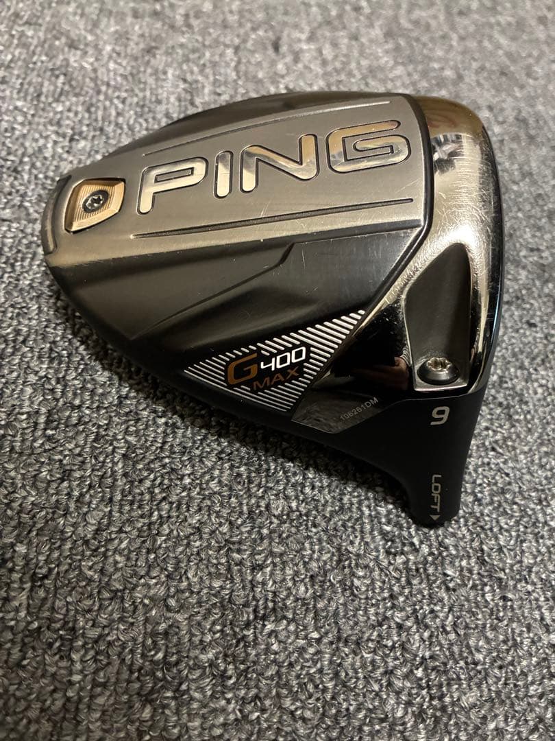 PING G400 MAX 9° ヘッドのみ